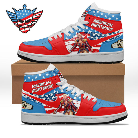 Ideafootwear American Nightmare AJ1 High Sneakers Shoes For Men And Women