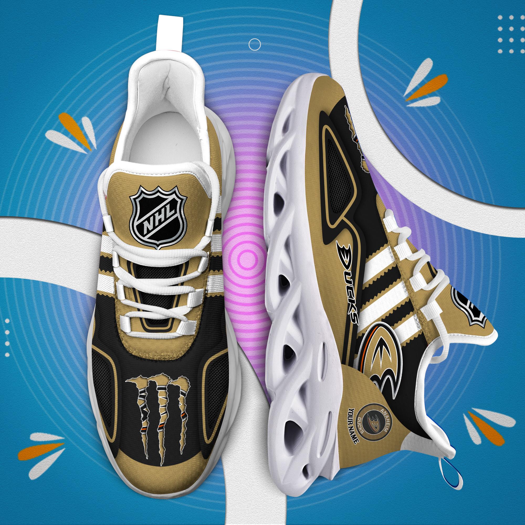 Ideafootwear Anaheim Ducks Max Soul Shoes Sneakers For Men And Women