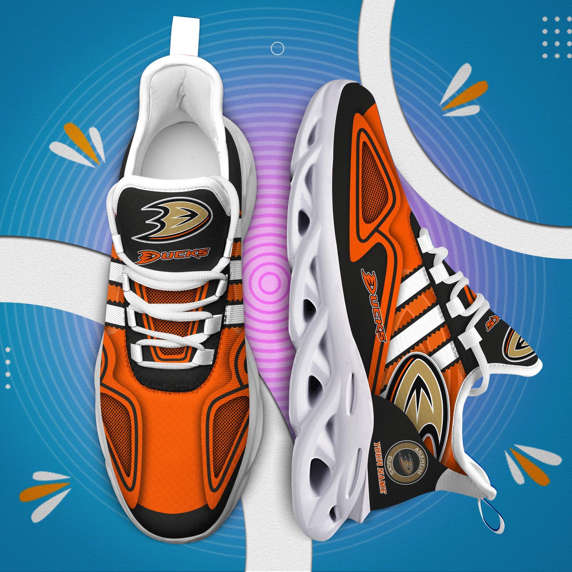 Ideafootwear Anaheim Ducks Max Soul Shoes Sneakers For Men And Women