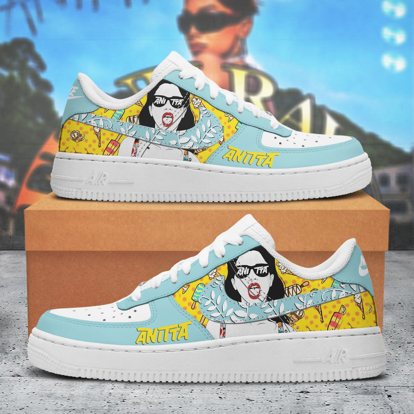 Ideafootwear Anitta Air Low-Top Sneakers Shoes For Men And Women