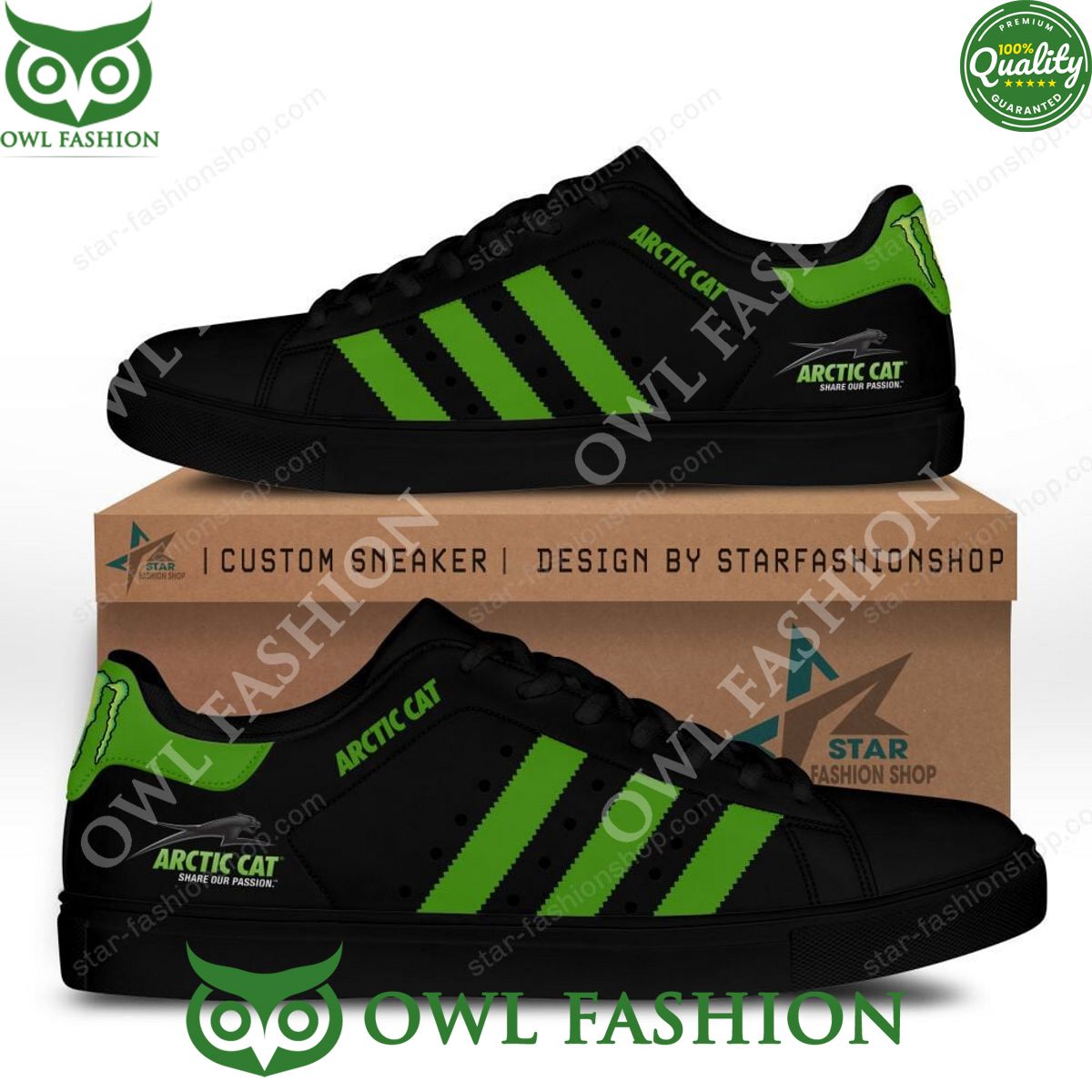 Ideafootwear Arctic Cat Skate Stan Shoes Sneakes For Men And Women