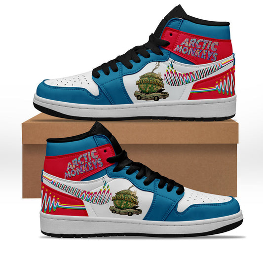Ideafootwear Arctic Monkeys AJ1 High Sneakers Shoes For Men And Women
