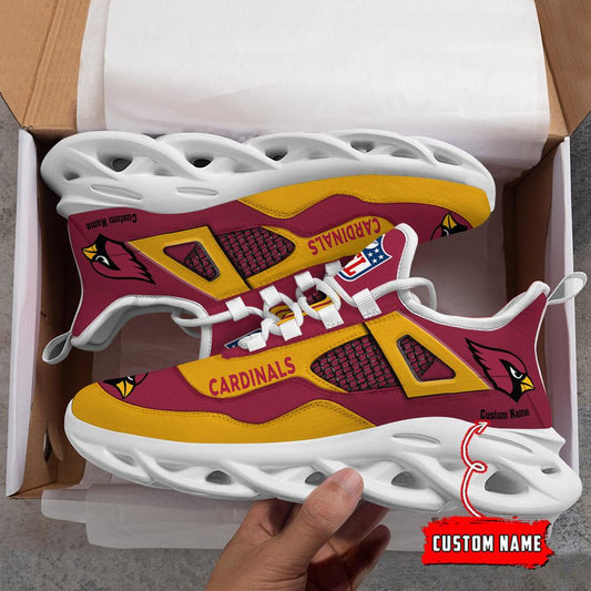 Ideafootwear Arizona Cardinals Max Soul Shoes Sneakers For Men And Women