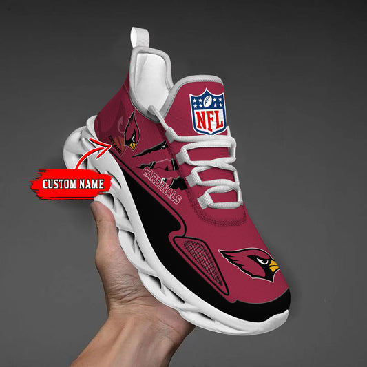 Ideafootwear Arizona Cardinals Max Soul Shoes Sneakers For Men And Women