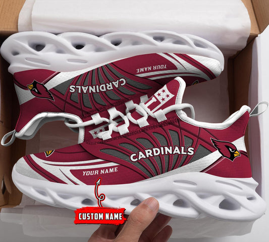 Ideafootwear Arizona Cardinals Max Soul Shoes Sneakers For Men And Women