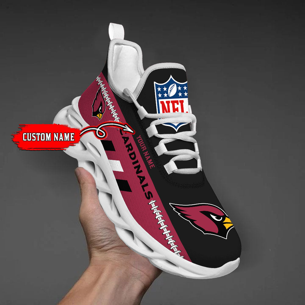 Ideafootwear Arizona Cardinals Max Soul Shoes Sneakers For Men And Women