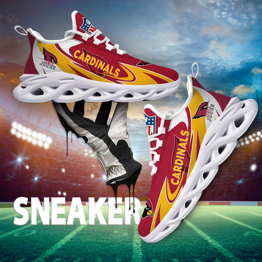 Ideafootwear Arizona Cardinals Max Soul Shoes Sneakers For Men And Women