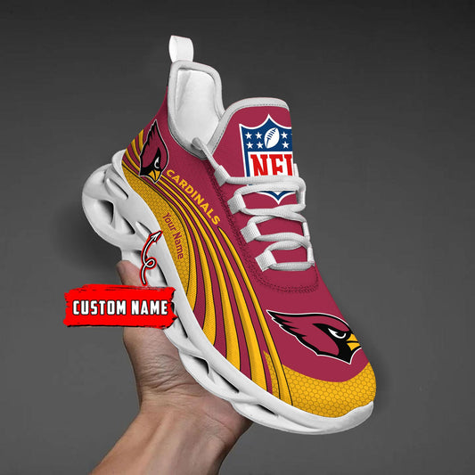 Ideafootwear Arizona Cardinals Max Soul Shoes Sneakers For Men And Women