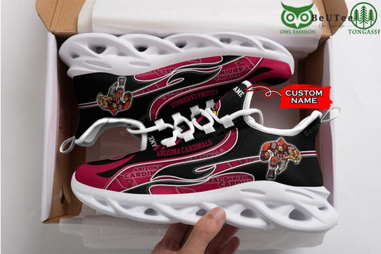 Ideafootwear Arizona Cardinals Max Soul Shoes Sneakers For Men And Women
