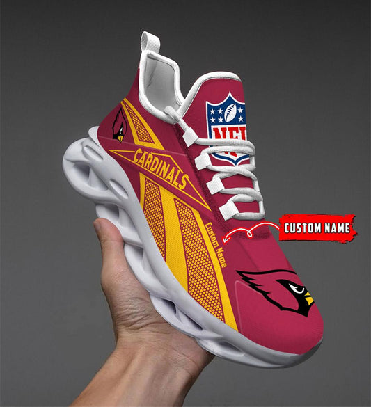 Ideafootwear Arizona Cardinals Max Soul Shoes Sneakers For Men And Women