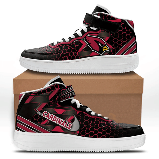 Ideafootwear Arizona Cardinals NFL Air Low-Top Sneakers Shoes For Men And Women