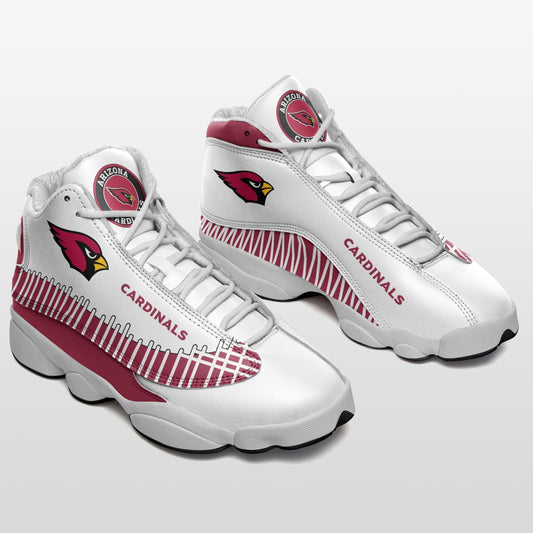 Ideafootwear Arizona Cardinals NFL AJ13 Sneakers Shoes For Men And Women