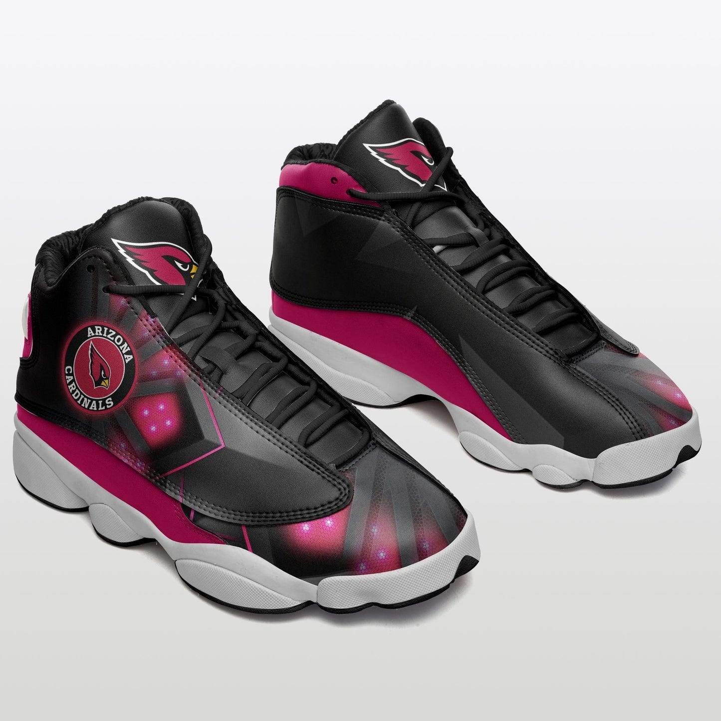 Ideafootwear Arizona Cardinals NFL AJ13 Sneakers Shoes For Men And Women