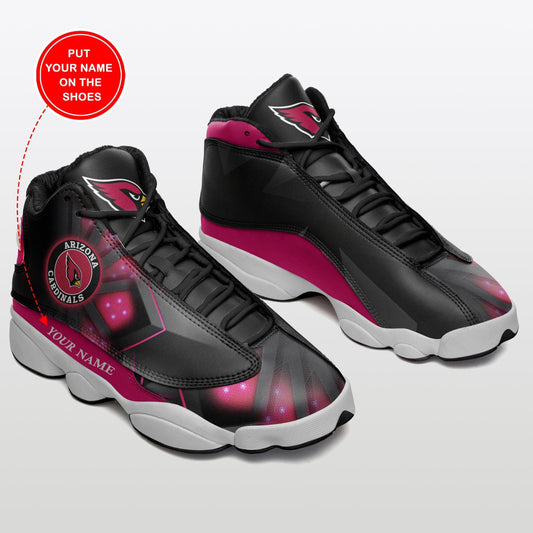 Ideafootwear Arizona Cardinals NFL AJ13 Sneakers Shoes For Men And Women