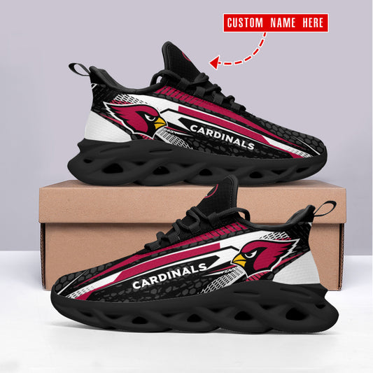 Ideafootwear Arizona Cardinals NFL Max Soul Shoes Sneakers For Men And Women