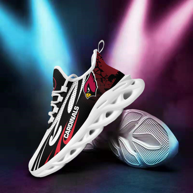 Ideafootwear Arizona Cardinals NFL Max Soul Shoes Sneakers For Men And Women