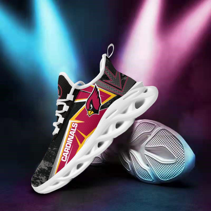 Ideafootwear Arizona Cardinals NFL Max Soul Shoes Sneakers For Men And Women