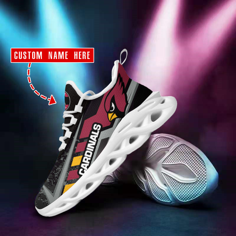 Ideafootwear Arizona Cardinals NFL Max Soul Shoes Sneakers For Men And Women