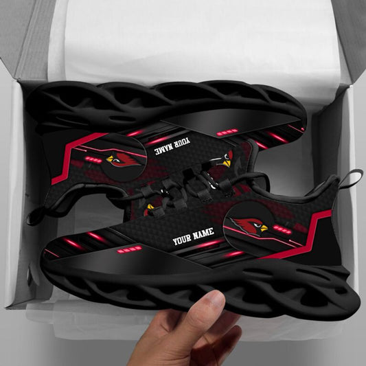 Ideafootwear Arizona Cardinals NFL Max Soul Shoes Sneakers For Men And Women