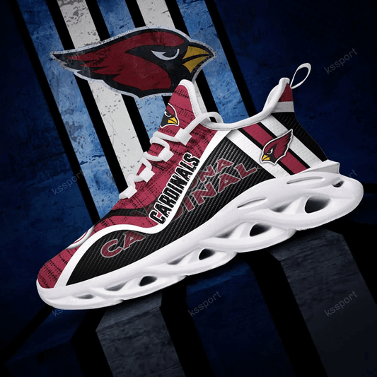 Ideafootwear Arizona Cardinals NFL Max Soul Shoes Sneakers For Men And Women