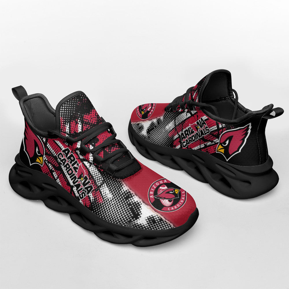 Ideafootwear Arizona Cardinals NFL Max Soul Shoes Sneakers For Men And Women