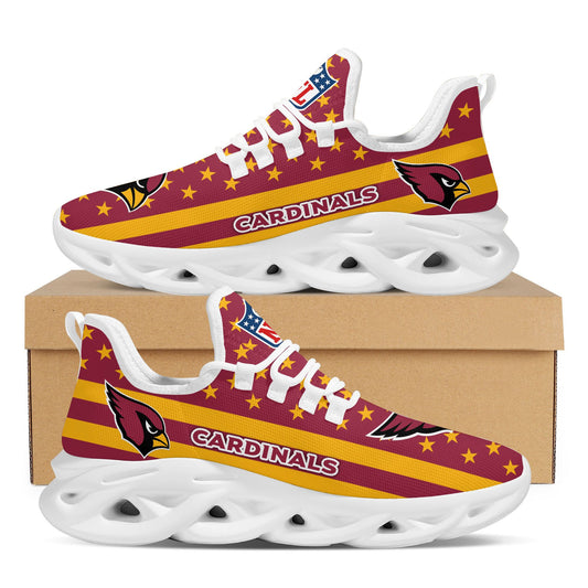 Ideafootwear Arizona Cardinals NFL Max Soul Shoes Sneakers For Men And Women