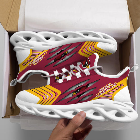 Ideafootwear Arizona Cardinals NFL Max Soul Shoes Sneakers For Men And Women