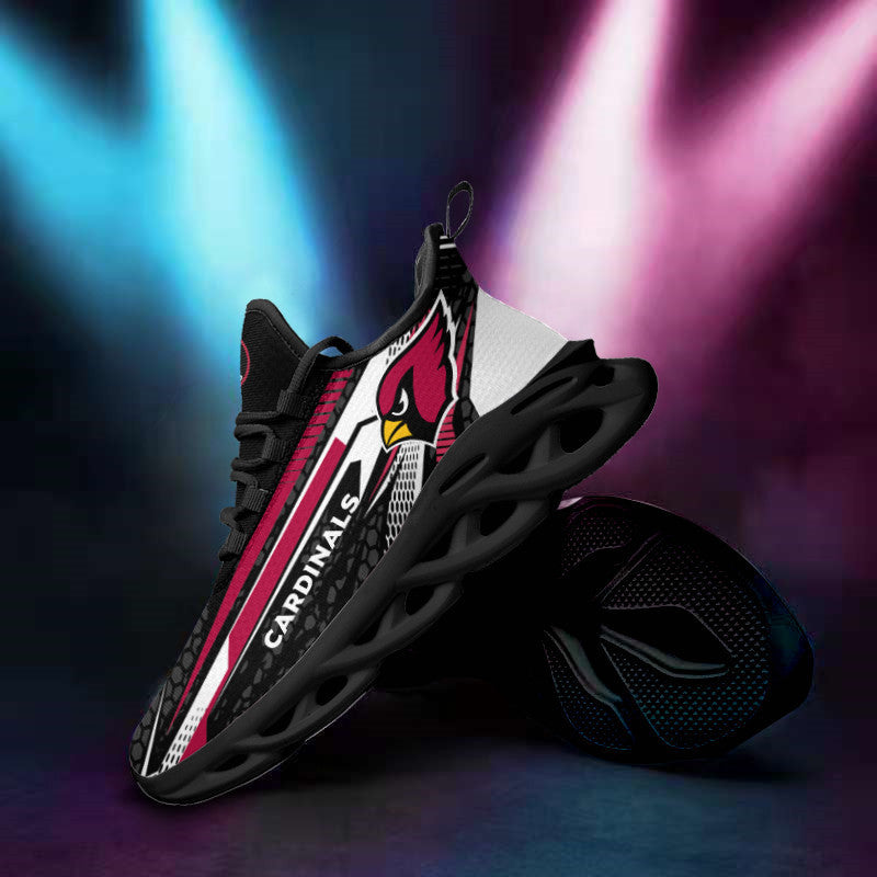 Ideafootwear Arizona Cardinals NFL Max Soul Shoes Sneakers For Men And Women