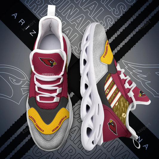 Ideafootwear Arizona Cardinals NFL Max Soul Shoes Sneakers For Men And Women