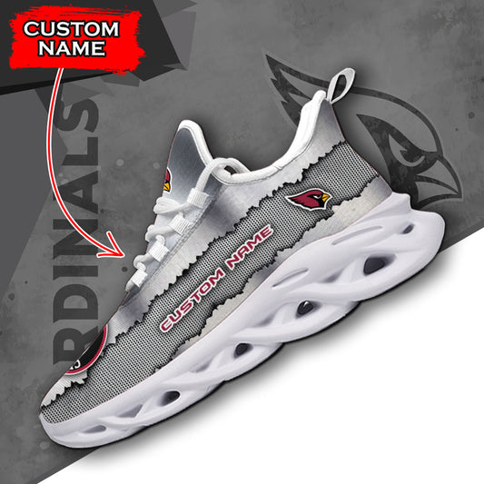 Ideafootwear Arizona Cardinals NFL Max Soul Shoes Sneakers For Men And Women