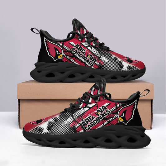 Ideafootwear Arizona Cardinals NFL Max Soul Shoes Sneakers For Men And Women