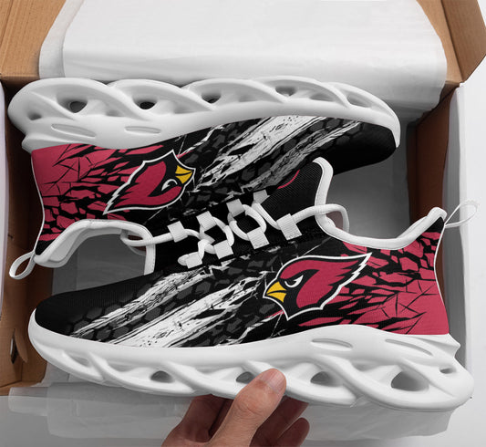Ideafootwear Arizona Cardinals NFL Max Soul Shoes Sneakers For Men And Women