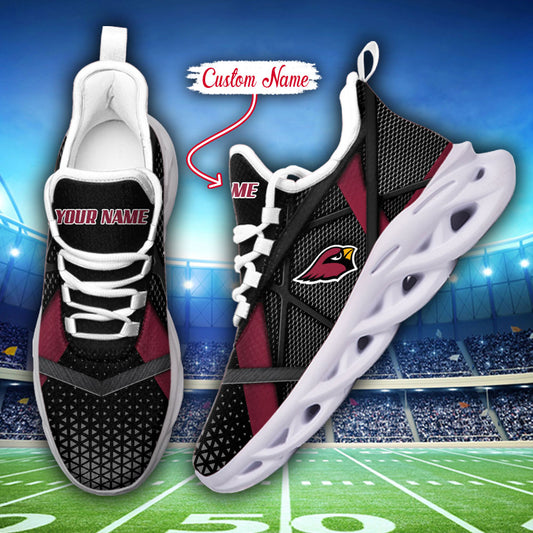 Ideafootwear Arizona Cardinals NFL Max Soul Shoes Sneakers For Men And Women