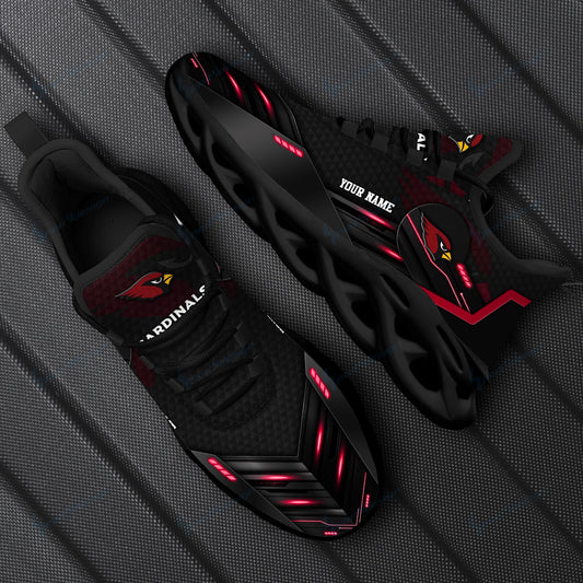 Ideafootwear Arizona Cardinals NFL Max Soul Shoes Sneakers For Men And Women