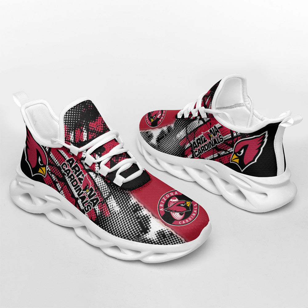 Ideafootwear Arizona Cardinals NFL Max Soul Shoes Sneakers For Men And Women