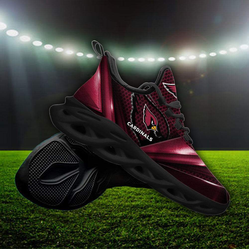 Ideafootwear Arizona Cardinals NFL Max Soul Shoes Sneakers For Men And Women