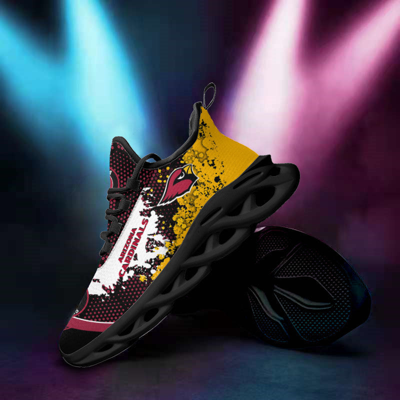 Ideafootwear Arizona Cardinals NFL Max Soul Shoes Sneakers For Men And Women