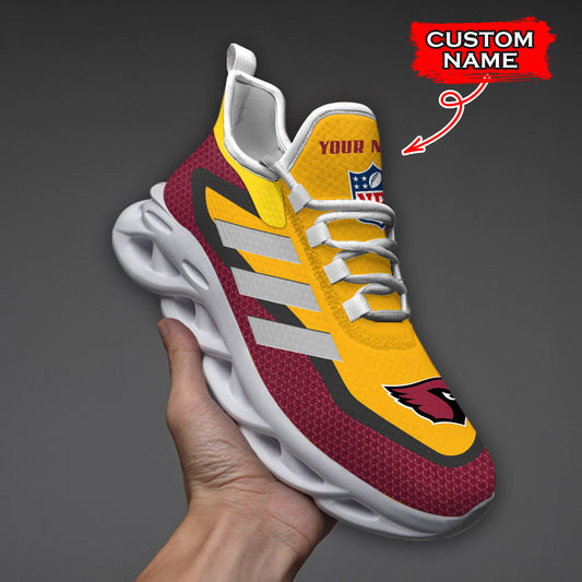 Ideafootwear Arizona Cardinals NFL Max Soul Shoes Sneakers For Men And Women