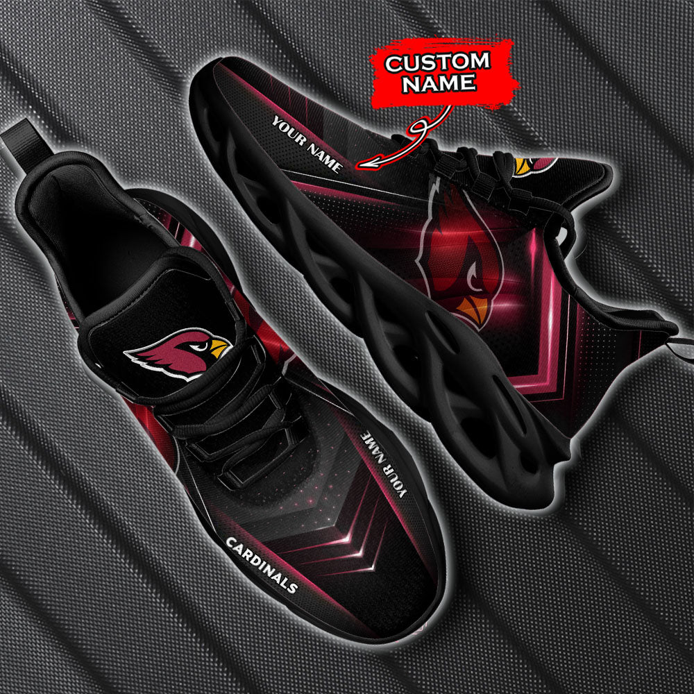 Ideafootwear Arizona Cardinals NFL Max Soul Shoes Sneakers For Men And Women