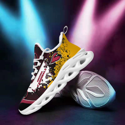 Ideafootwear Arizona Cardinals NFL Max Soul Shoes Sneakers For Men And Women
