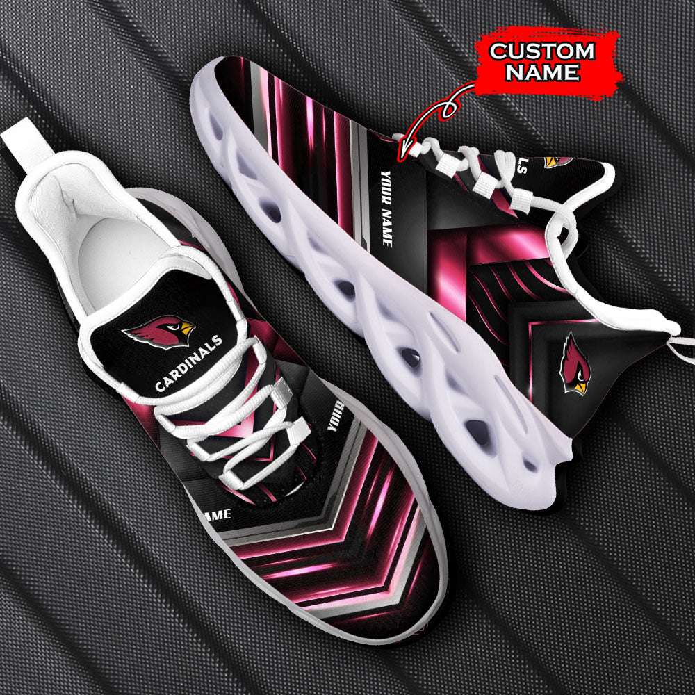 Ideafootwear Arizona Cardinals NFL Max Soul Shoes Sneakers For Men And Women