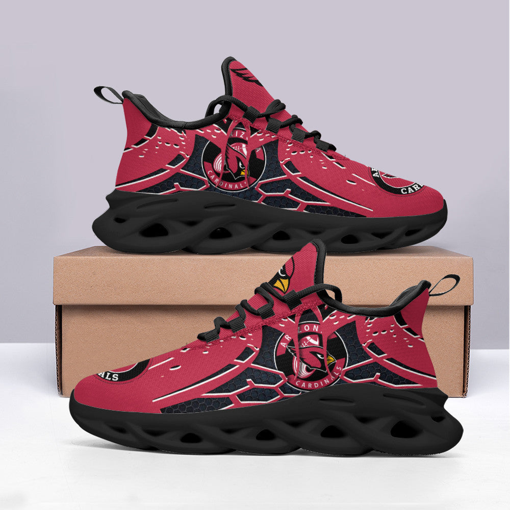 Ideafootwear Arizona Cardinals NFL Max Soul Shoes Sneakers For Men And Women