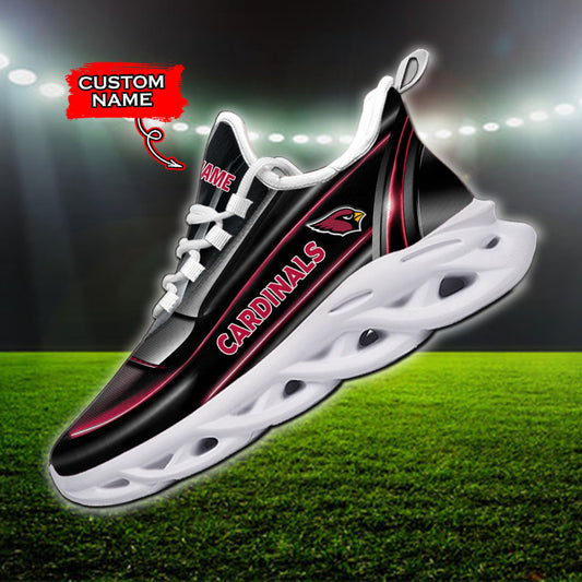 Ideafootwear Arizona Cardinals NFL Max Soul Shoes Sneakers For Men And Women