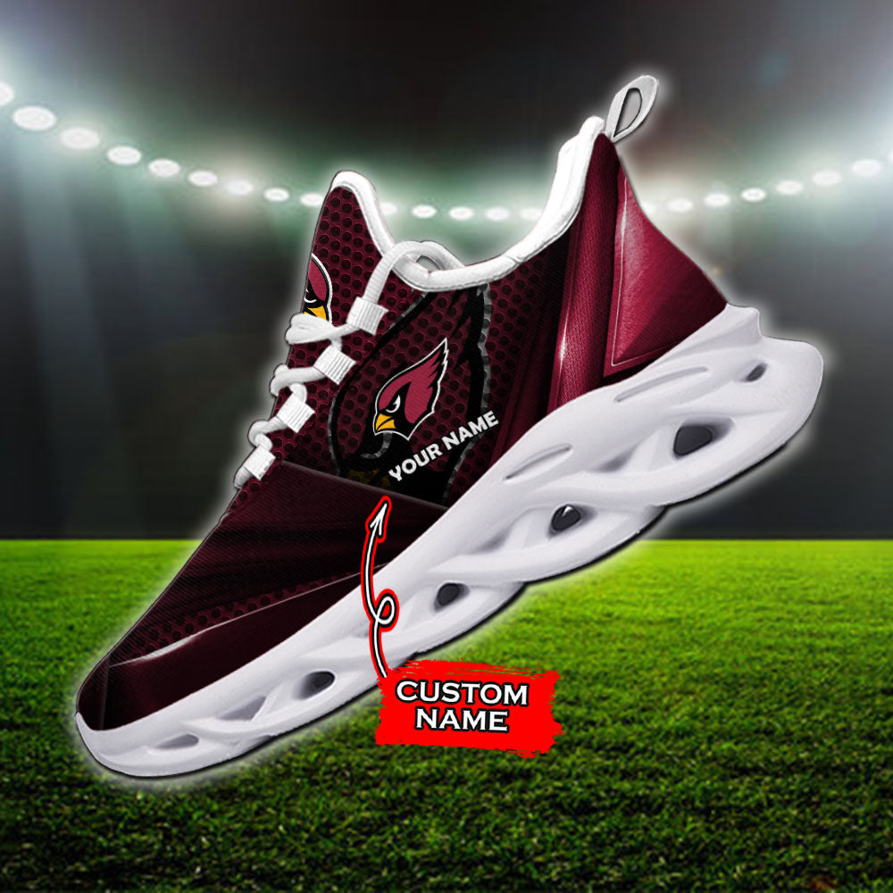 Ideafootwear Arizona Cardinals NFL Max Soul Shoes Sneakers For Men And Women