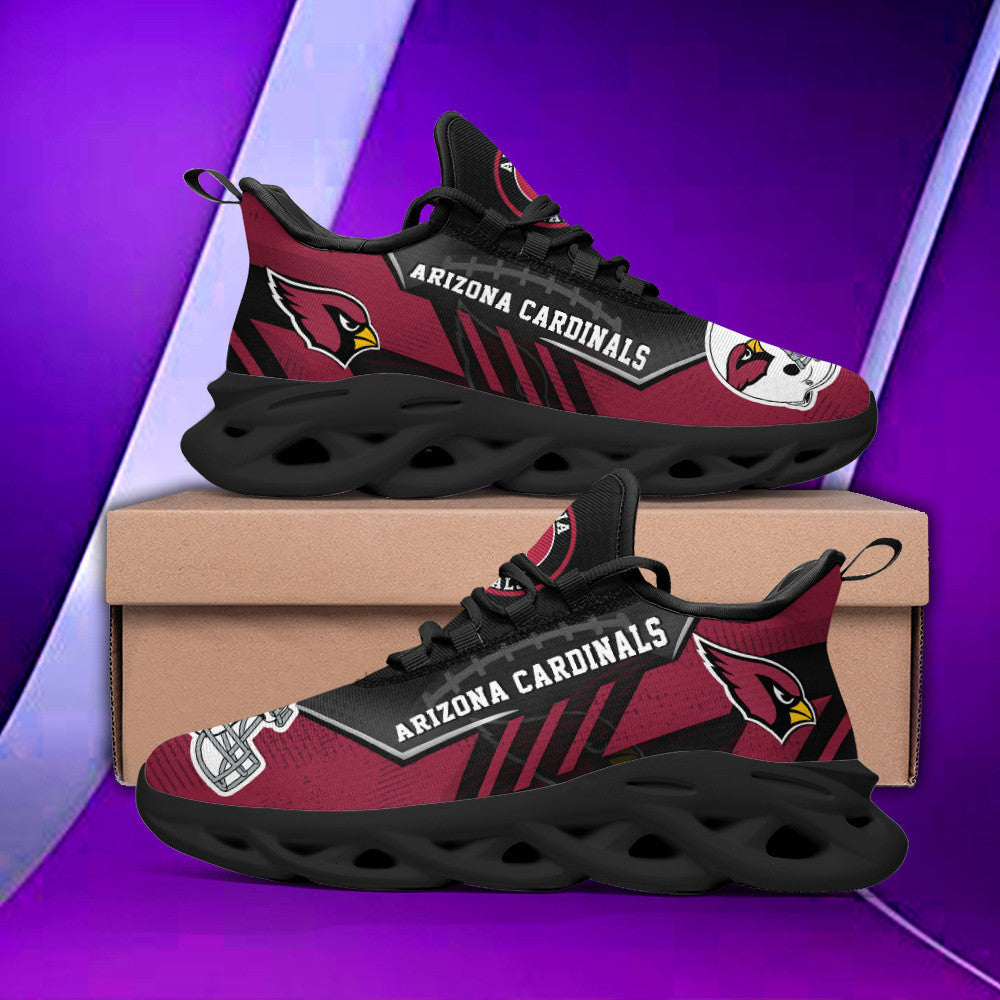Ideafootwear Arizona Cardinals NFL Max Soul Shoes Sneakers For Men And Women