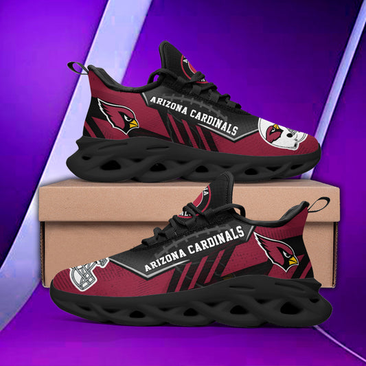 Ideafootwear Arizona Cardinals NFL Max Soul Shoes Sneakers For Men And Women
