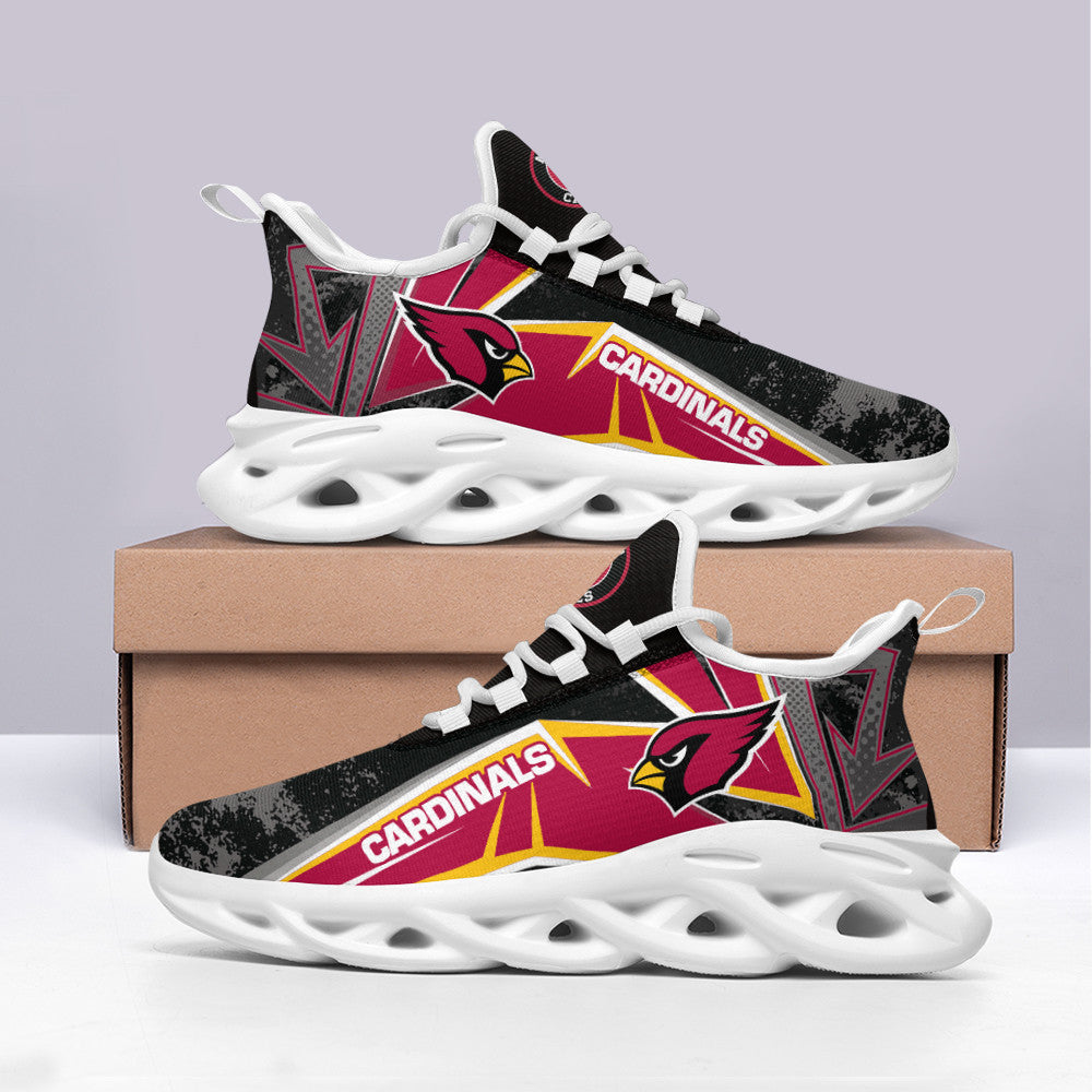 Ideafootwear Arizona Cardinals NFL Max Soul Shoes Sneakers For Men And Women