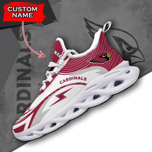 Ideafootwear Arizona Cardinals NFL Max Soul Shoes Sneakers For Men And Women