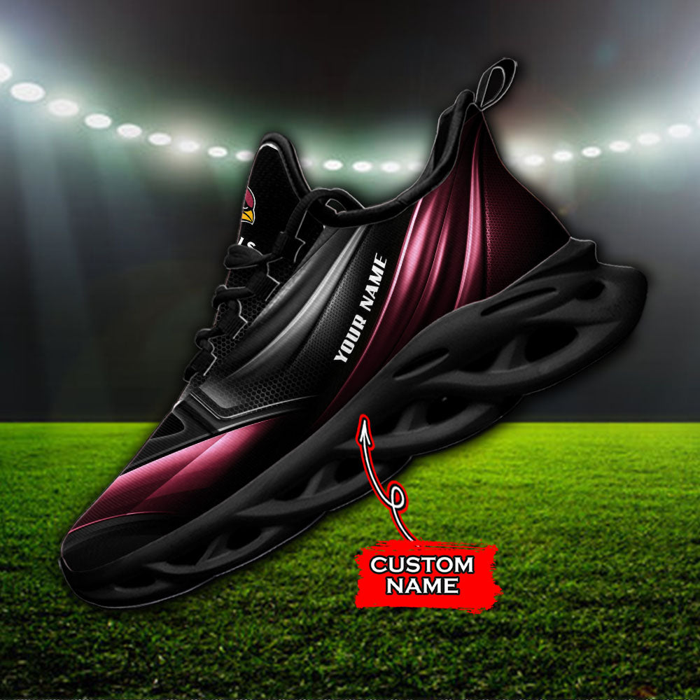 Ideafootwear Arizona Cardinals NFL Max Soul Shoes Sneakers For Men And Women