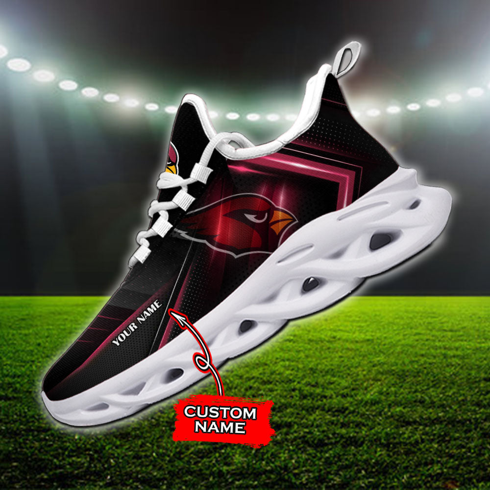 Ideafootwear Arizona Cardinals NFL Max Soul Shoes Sneakers For Men And Women